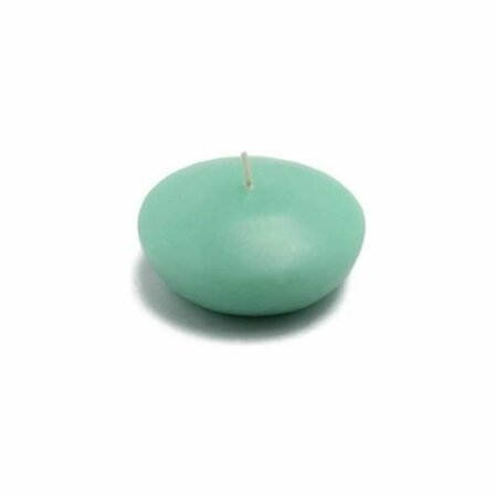 ZEST CANDLE 3 in. Aqua Floating Candles, 12PK CFZ-054